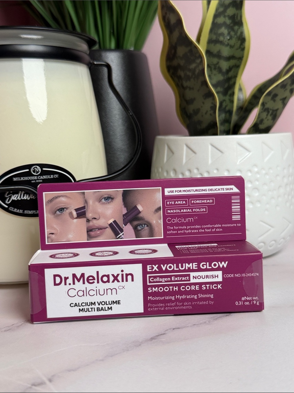 Dr. Melaxin Calcium EX Volume Glow Smooth Core Stick - Pink Multi-Balm